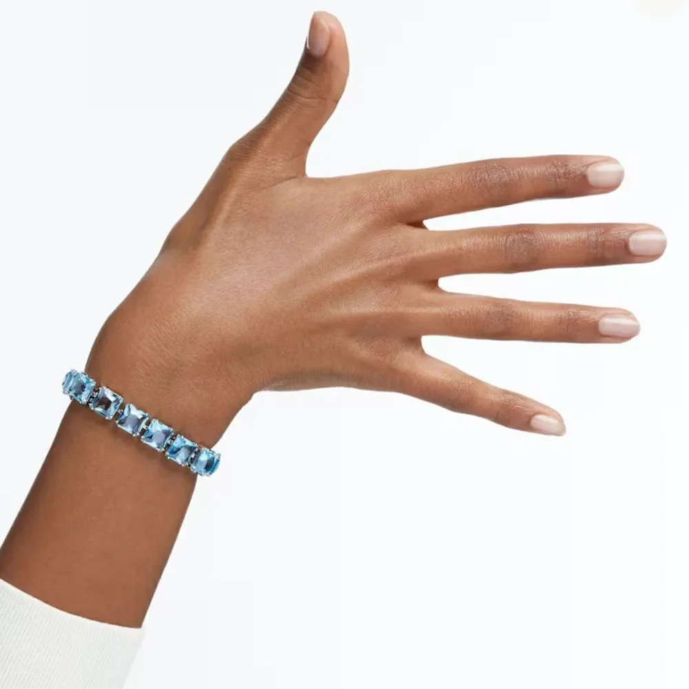 💛 Classic Swarovski Millenia Tennis bracelet - Picture 6 of 9